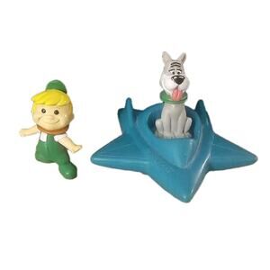Elroy Jetson Astro Wendy's Toys 1989 Vintage Cartoon Characters Space Mobile